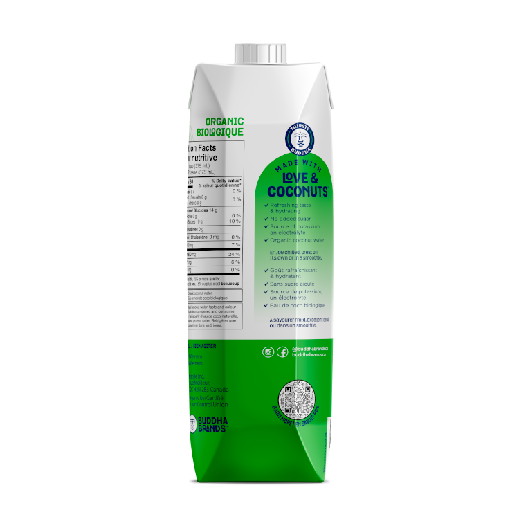 Premium Organic Coconut Water 6x1L