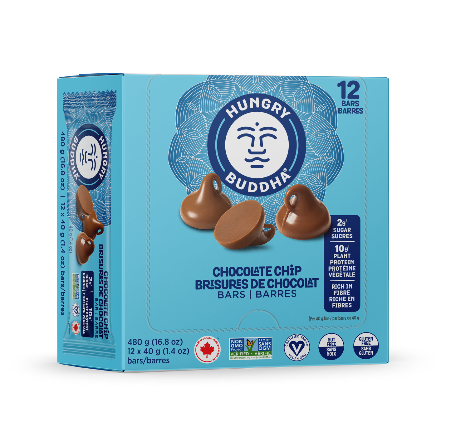 Barres - Brisures de chocolat