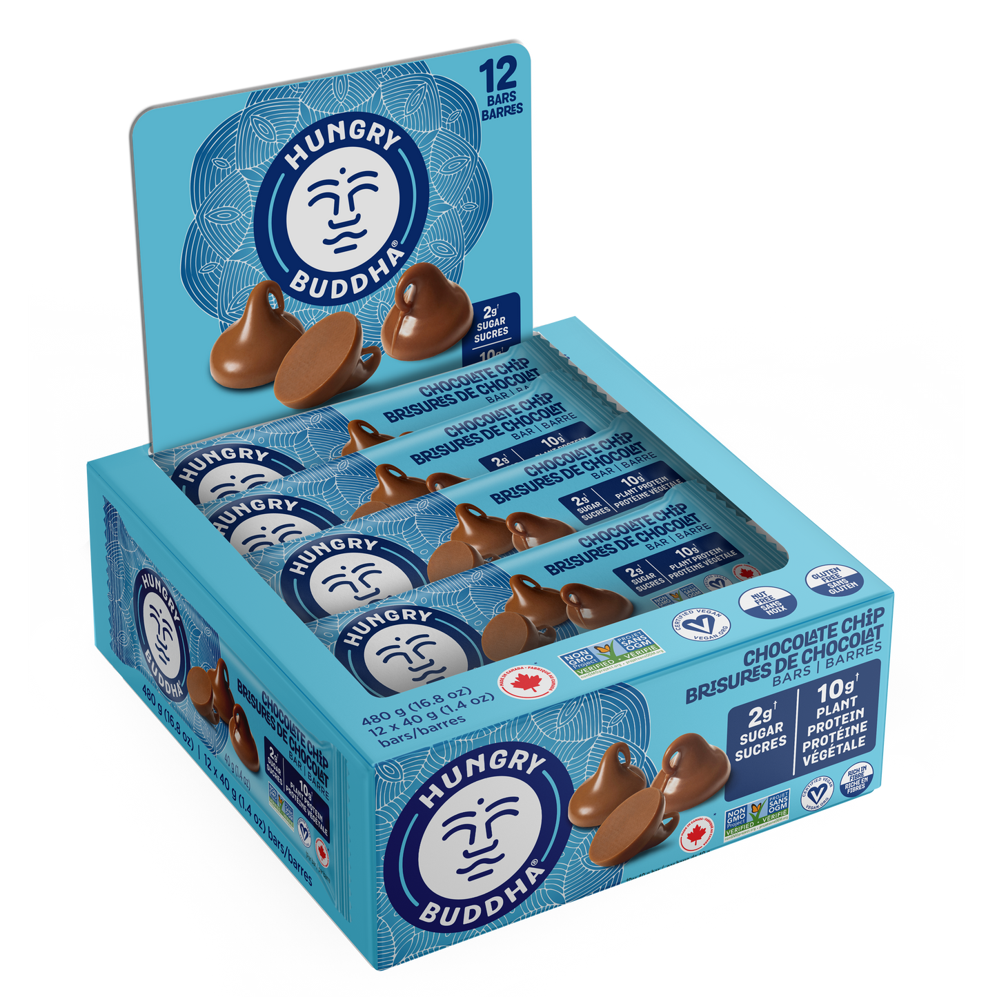 Barres - Brisures de chocolat