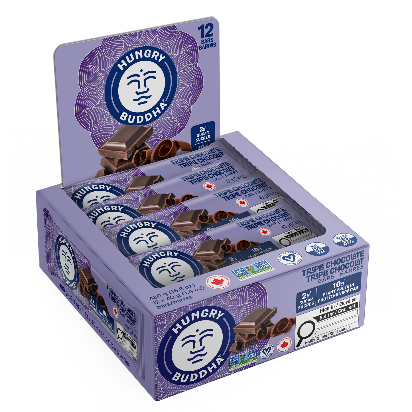 Barres - Triple chocolat