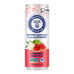 Eau de coco pétillante au melon d'eau