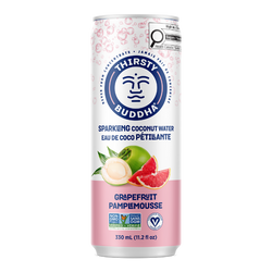 Eau de coco pétillante au pamplemousse