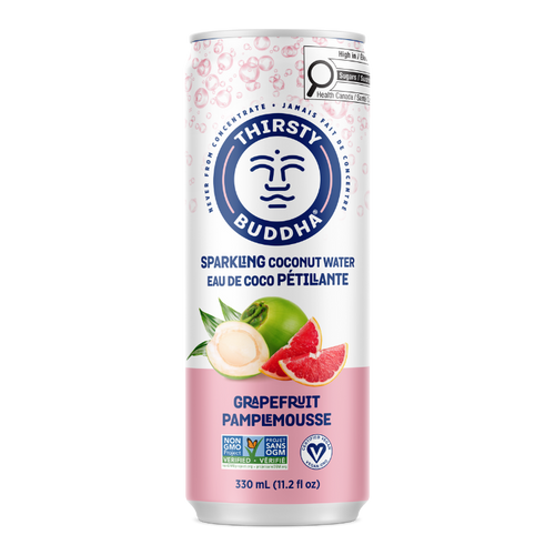 Sparkling Coconut Water with Grapefruit