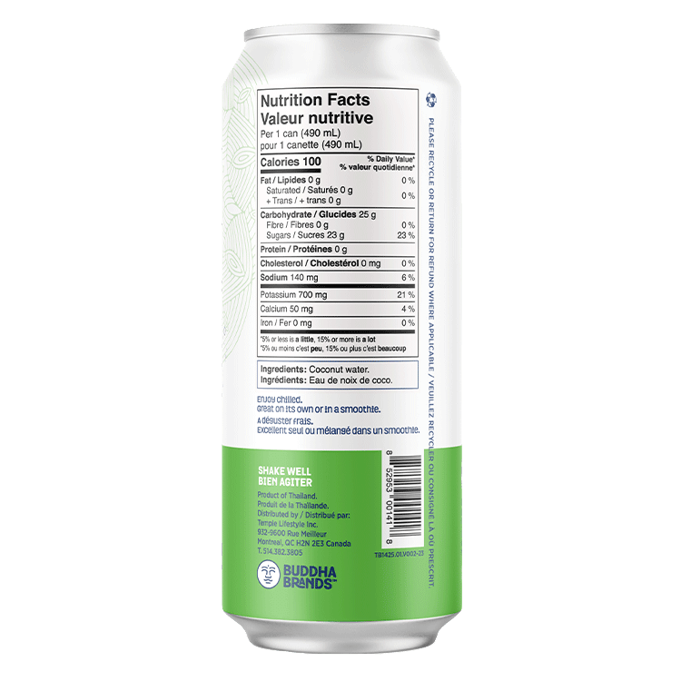 Hungry Buddha Keto Bars - Classic Coconut Water - Buddha Brands CA